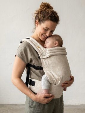 Artipoppe Zeitgeist Argus Linen Blend Carrier in Oat Cream